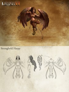 MMH7_Stronghold_Harpy